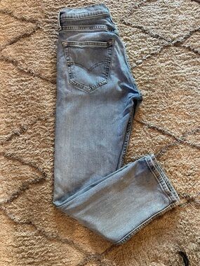 Levi's Light Blue Straight Leg Jeans